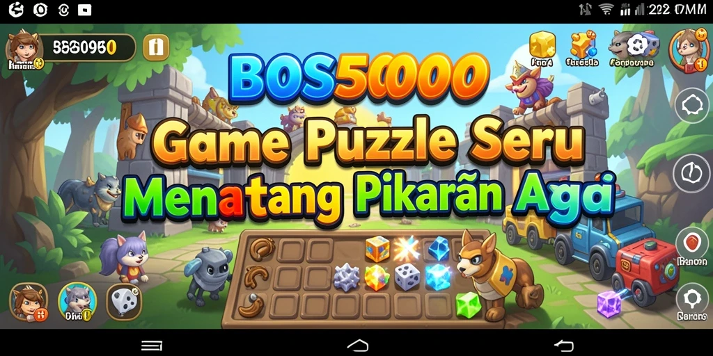 Tampilan gameplay BOS5000 yang menarik dan mendebarkan.