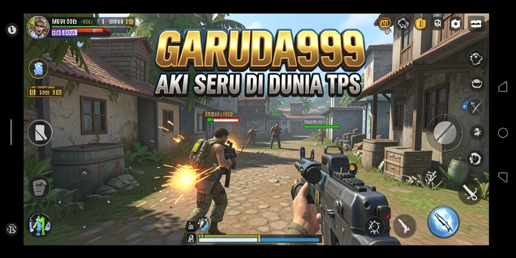 Tampilan gameplay seru dan menegangkan dalam GARUDA999.