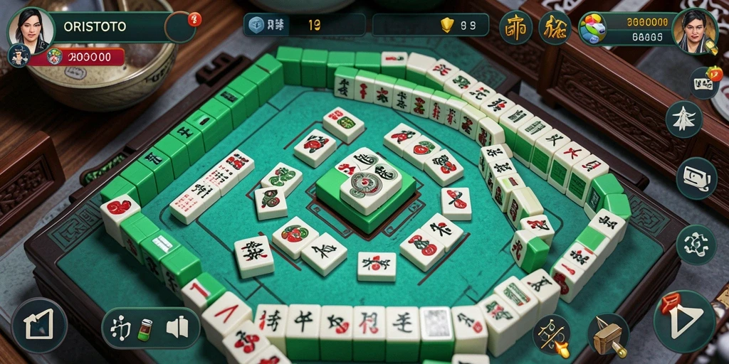 Screenshot gameplay ORISTOTO yang menarik dan menantang.