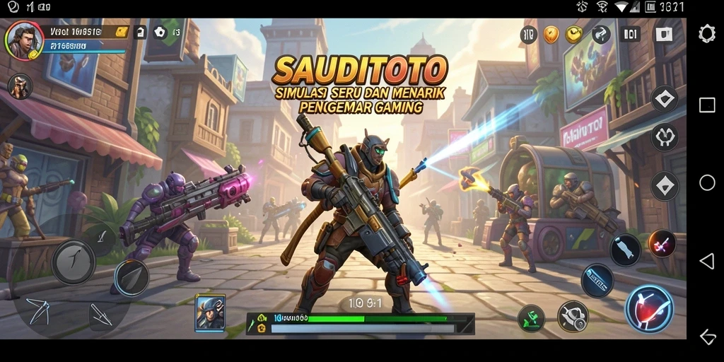 Tampilan gameplay menarik dalam SAUDITOTO yang menunjukkan berbagai fitur simulasi.